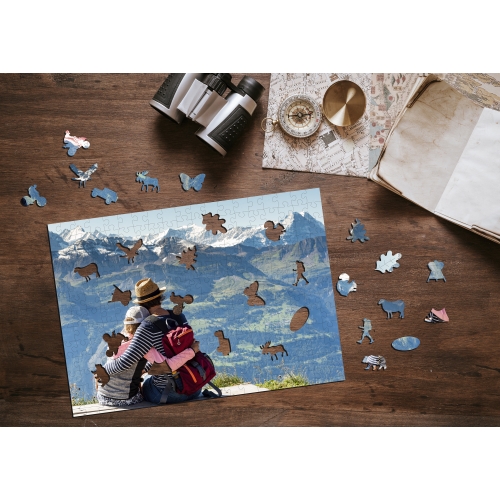 Lato w górach! - Personalizowane Puzzle 250 elementów